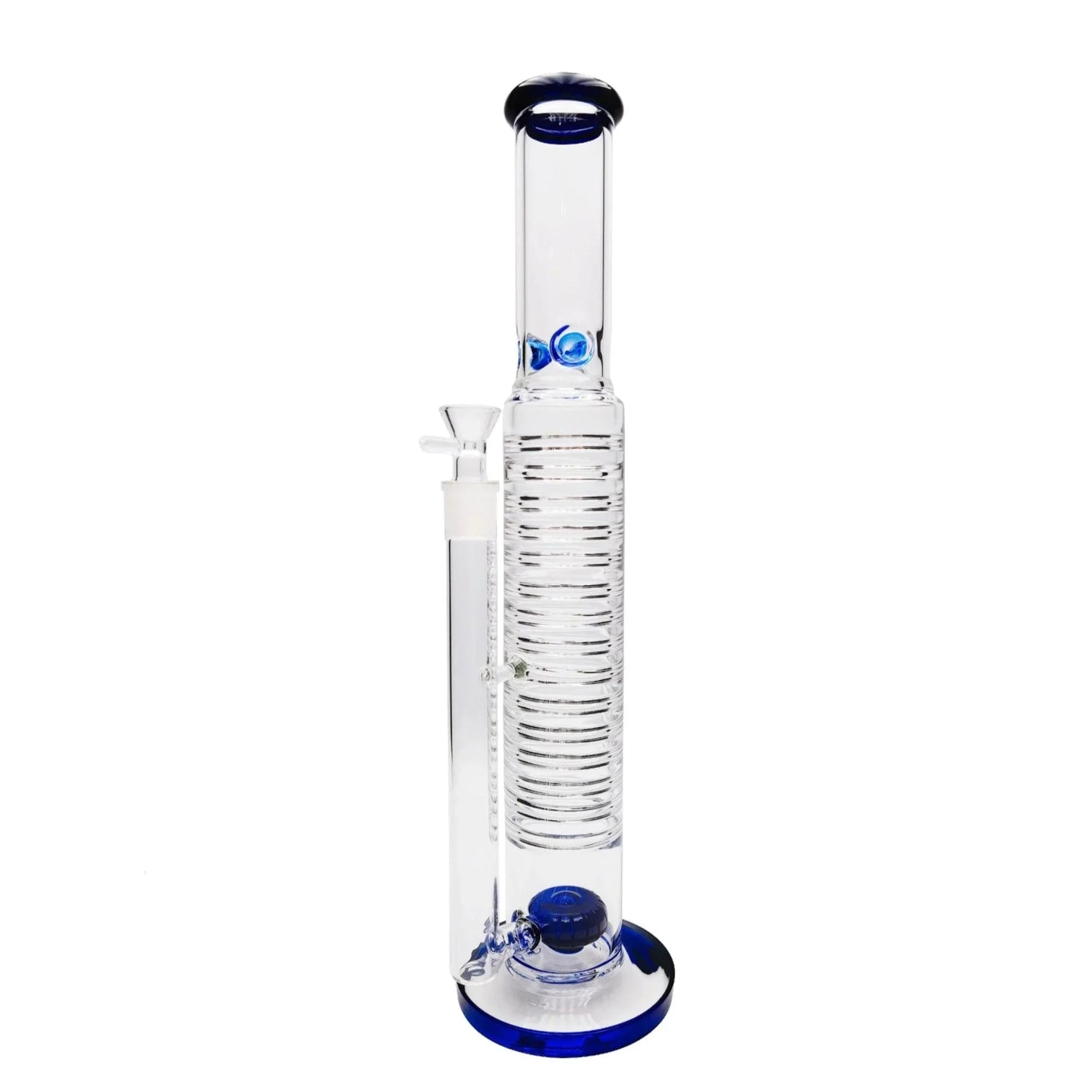 Tinted Tower Straight Tube Bong 18in