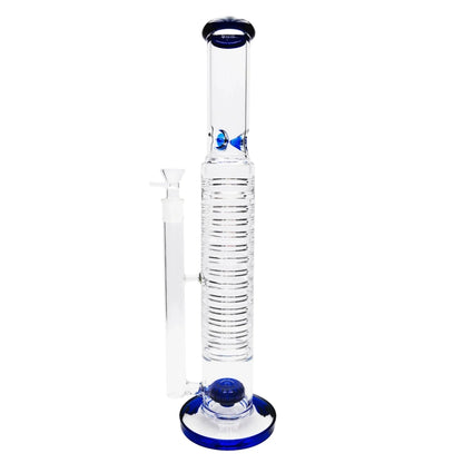 Tinted Tower Straight Tube Bong 18in