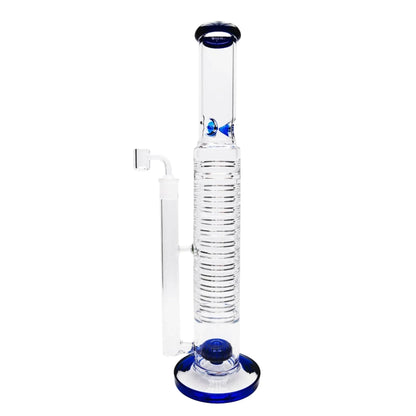 Tinted Tower Straight Tube Bong 18in
