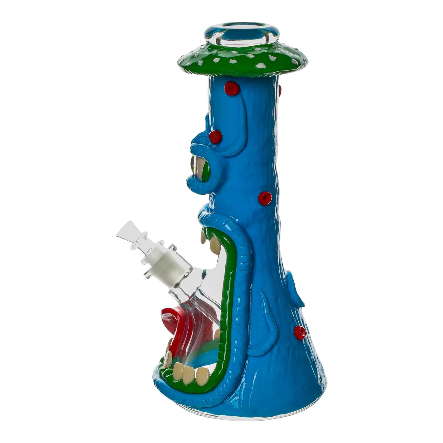 Amy Toadstool Monster Bong 13in Beaker Style Borosilicate Glass