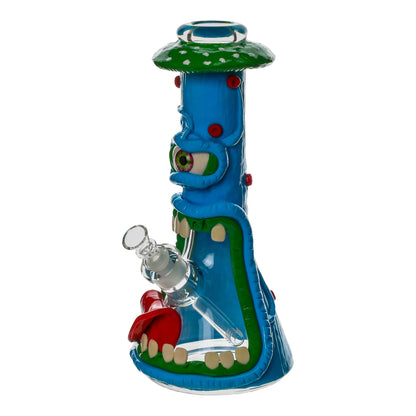 Amy Toadstool Monster Bong 13in Beaker Style Borosilicate Glass