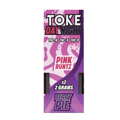 TOKE Day n Night THC-A Dual Pack Vaporizer 4000mg