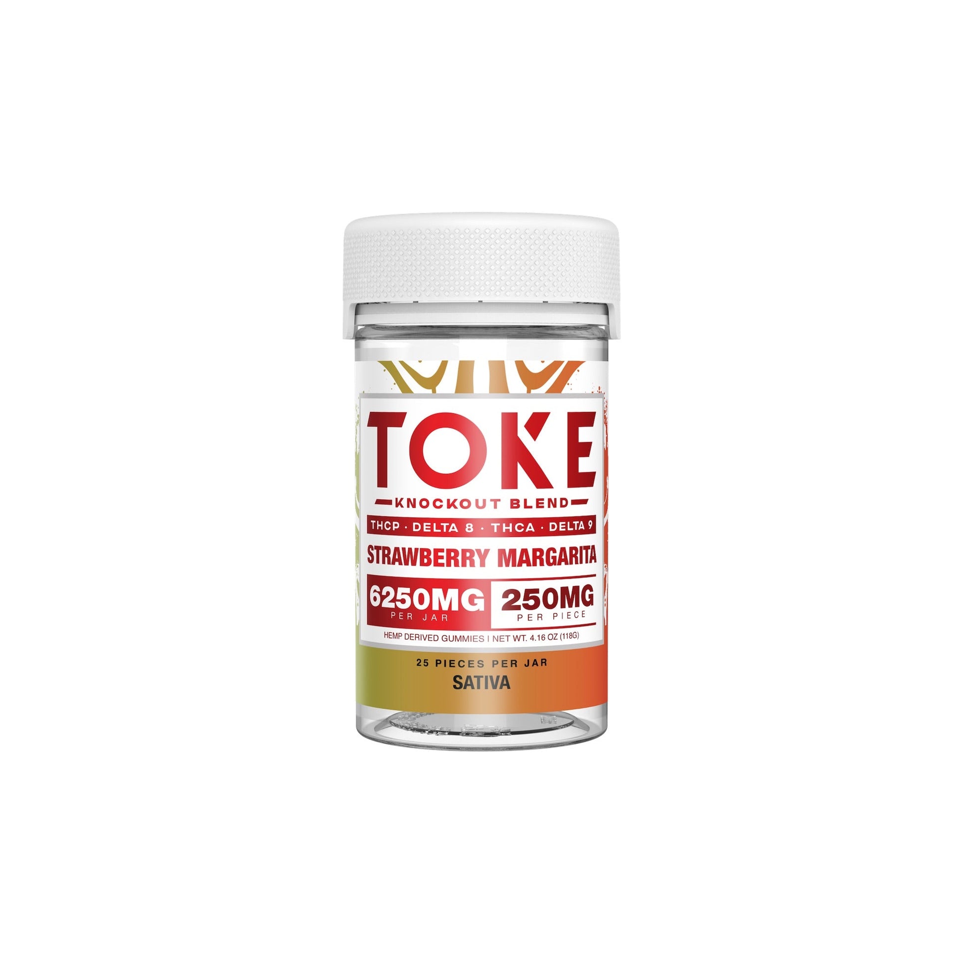 Toke Knockout Blend Gummies 6250mg