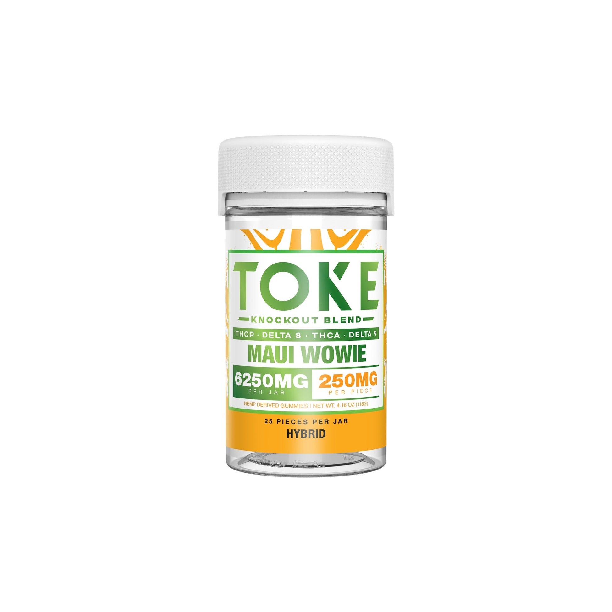 Toke Knockout Blend Gummies 6250mg