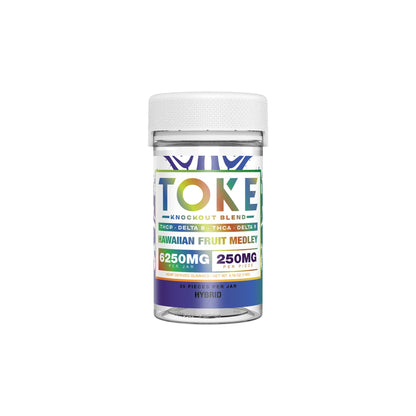 Toke Knockout Blend Gummies 6250mg