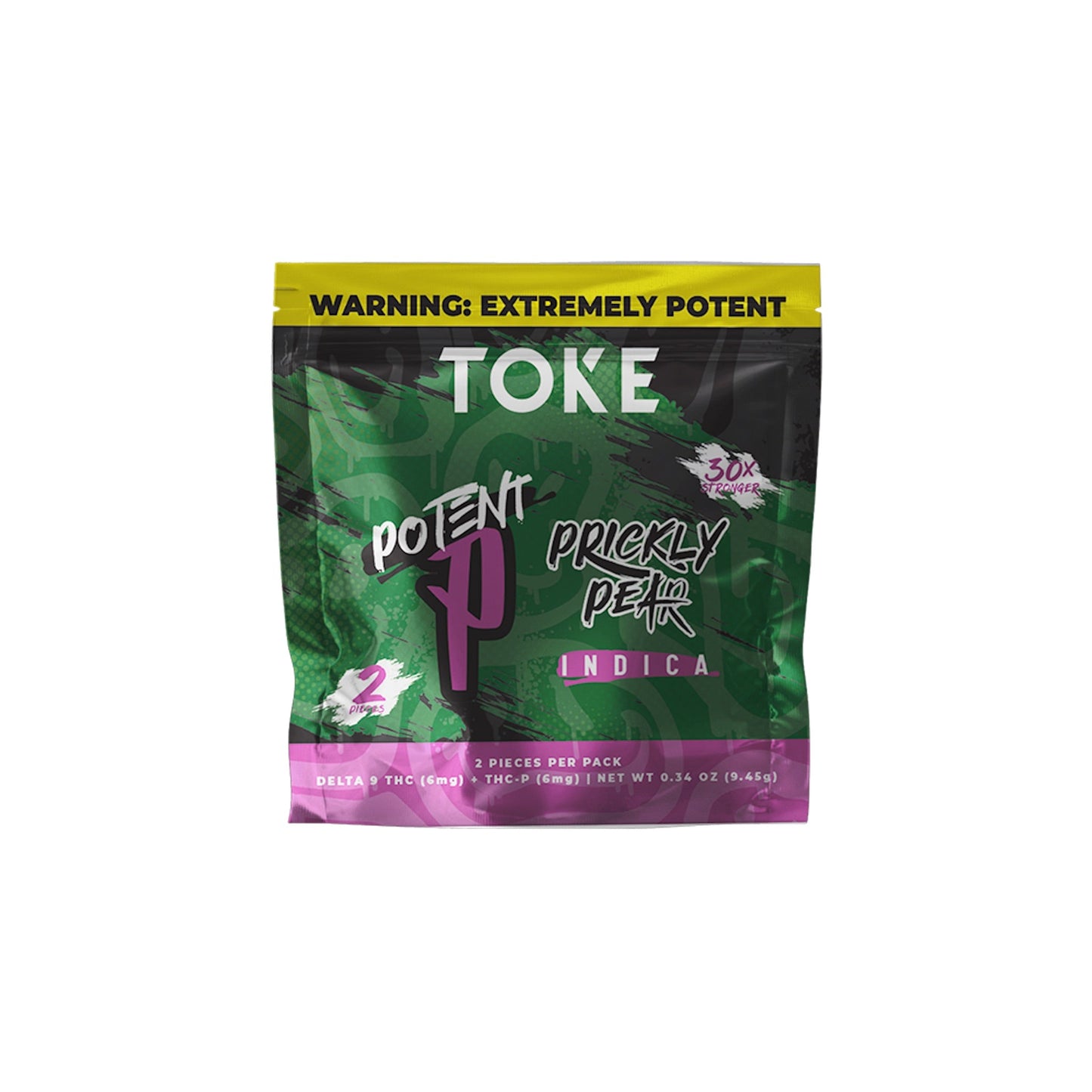 Toke Potent P Delta 9 + THC-P Gummies 48mg 2ct