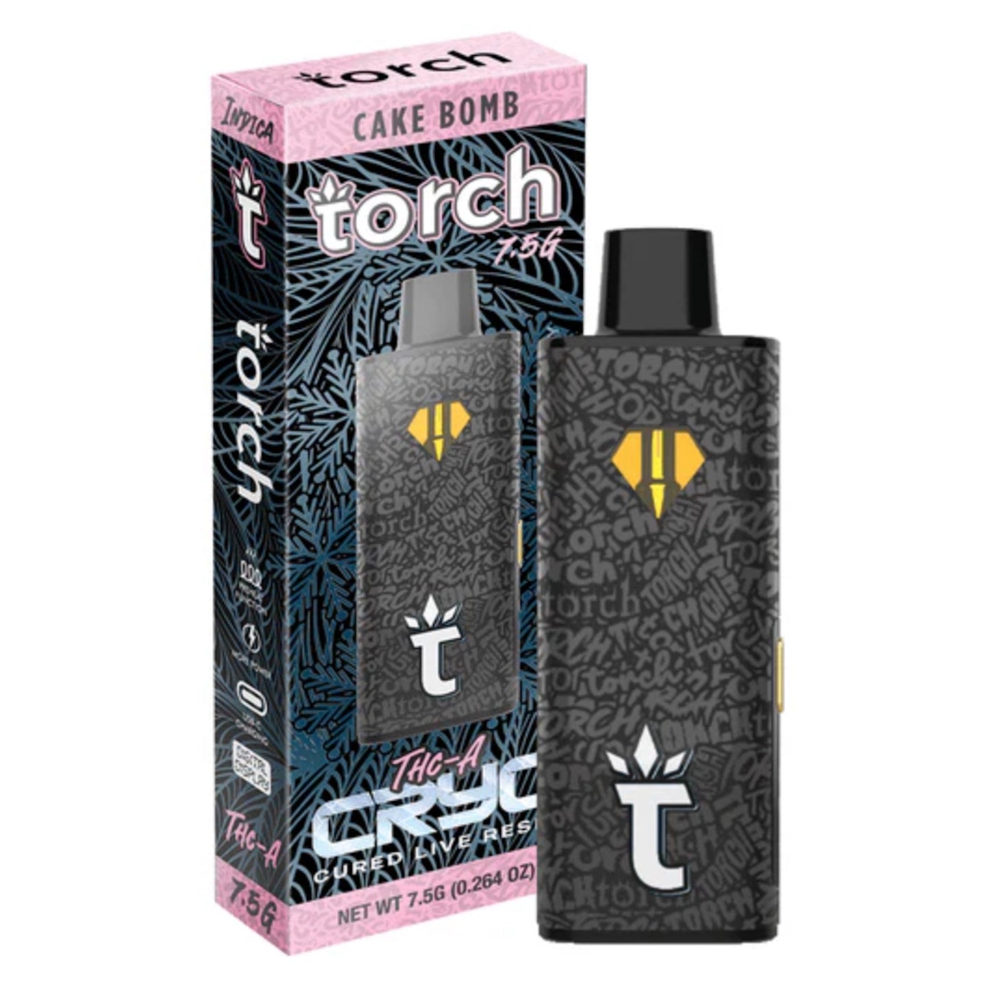 Torch Cryo Live Resin THC-A Vaporizer 7500mg