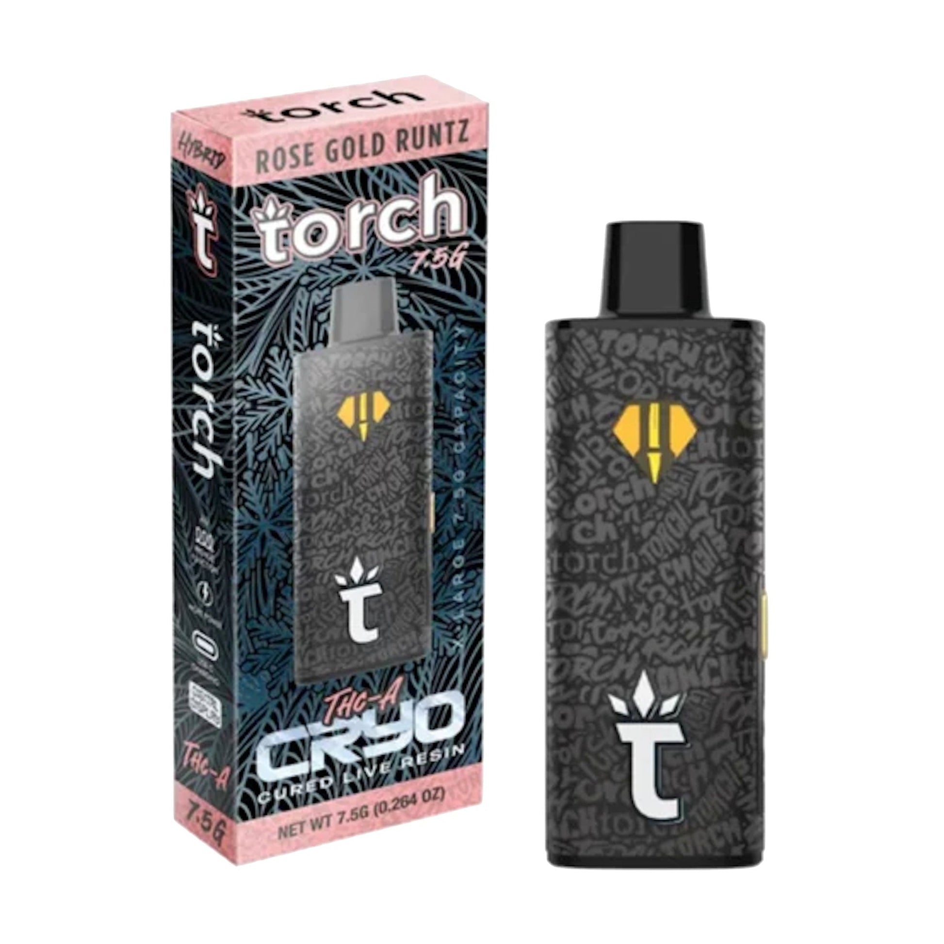 Torch Cryo Live Resin THC-A Vaporizer 7500mg