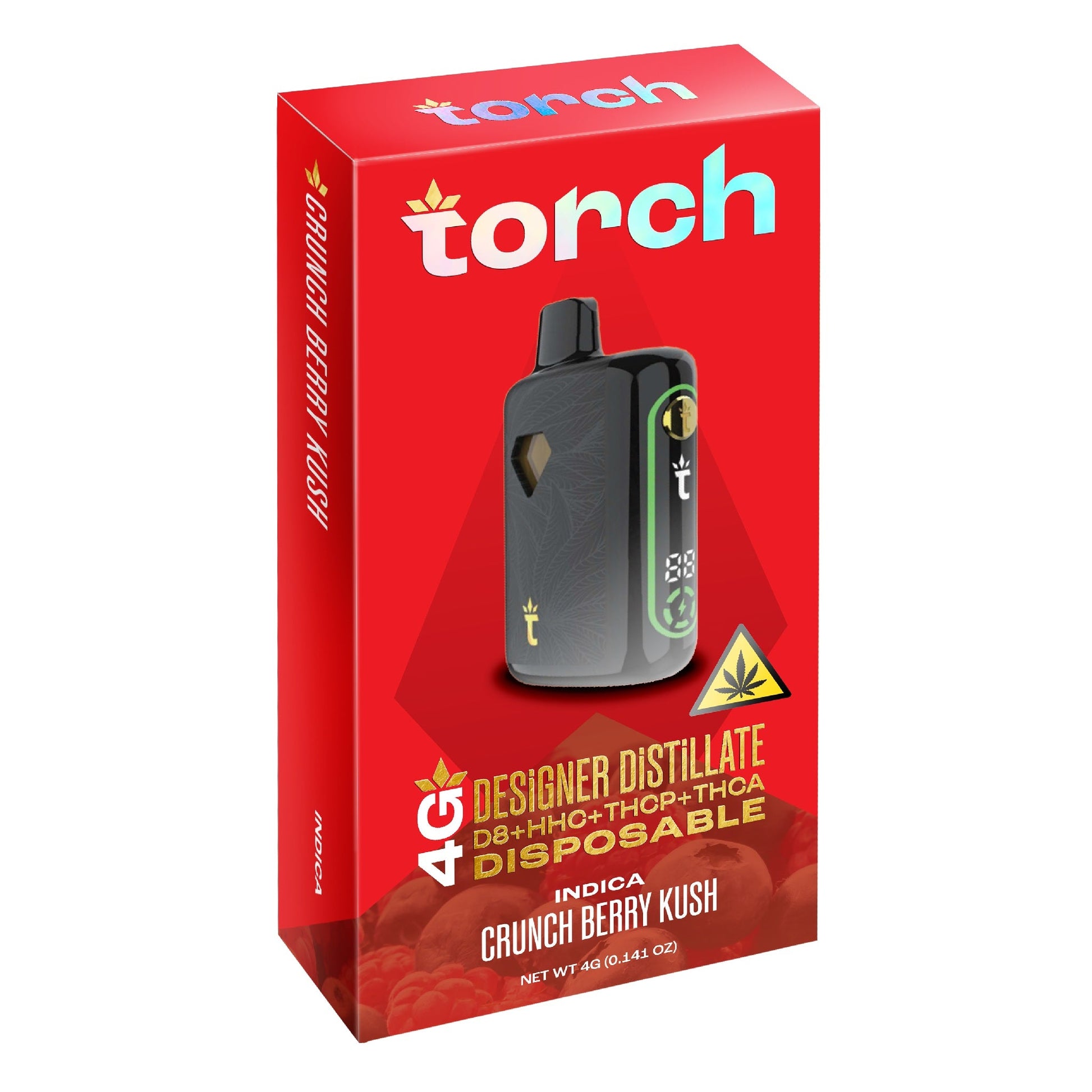 Torch Designer Distillate THC Vaporizer 4000mg