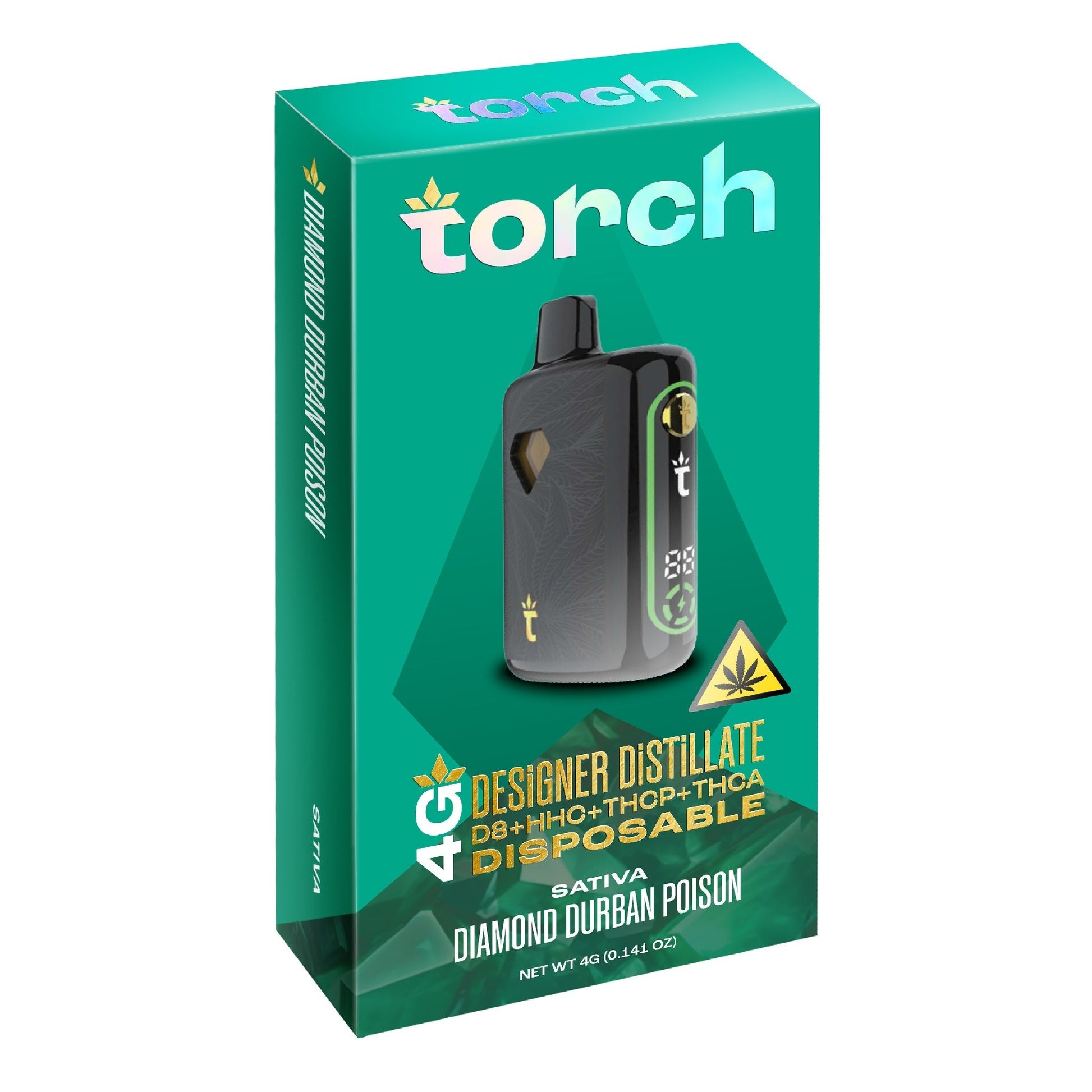 Torch Designer Distillate THC Vaporizer 4000mg
