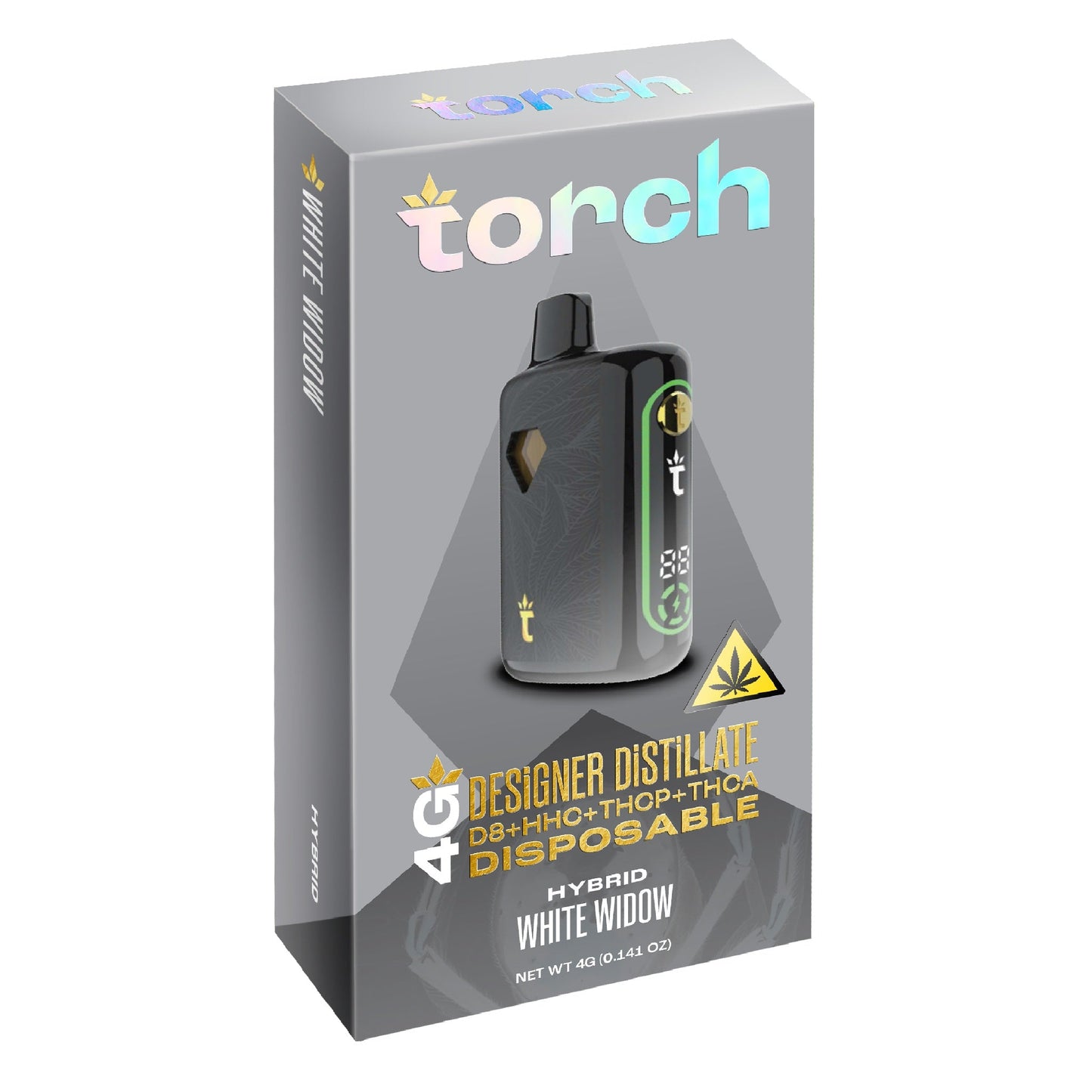 Torch Designer Distillate THC Vaporizer 4000mg