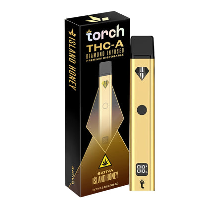 Torch Diamond Infused THC-A Blend Gold Edition Vaporizer 2500mg