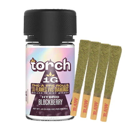 Torch Dog Walkers THC-A Pre-Rolls 1g 4ct