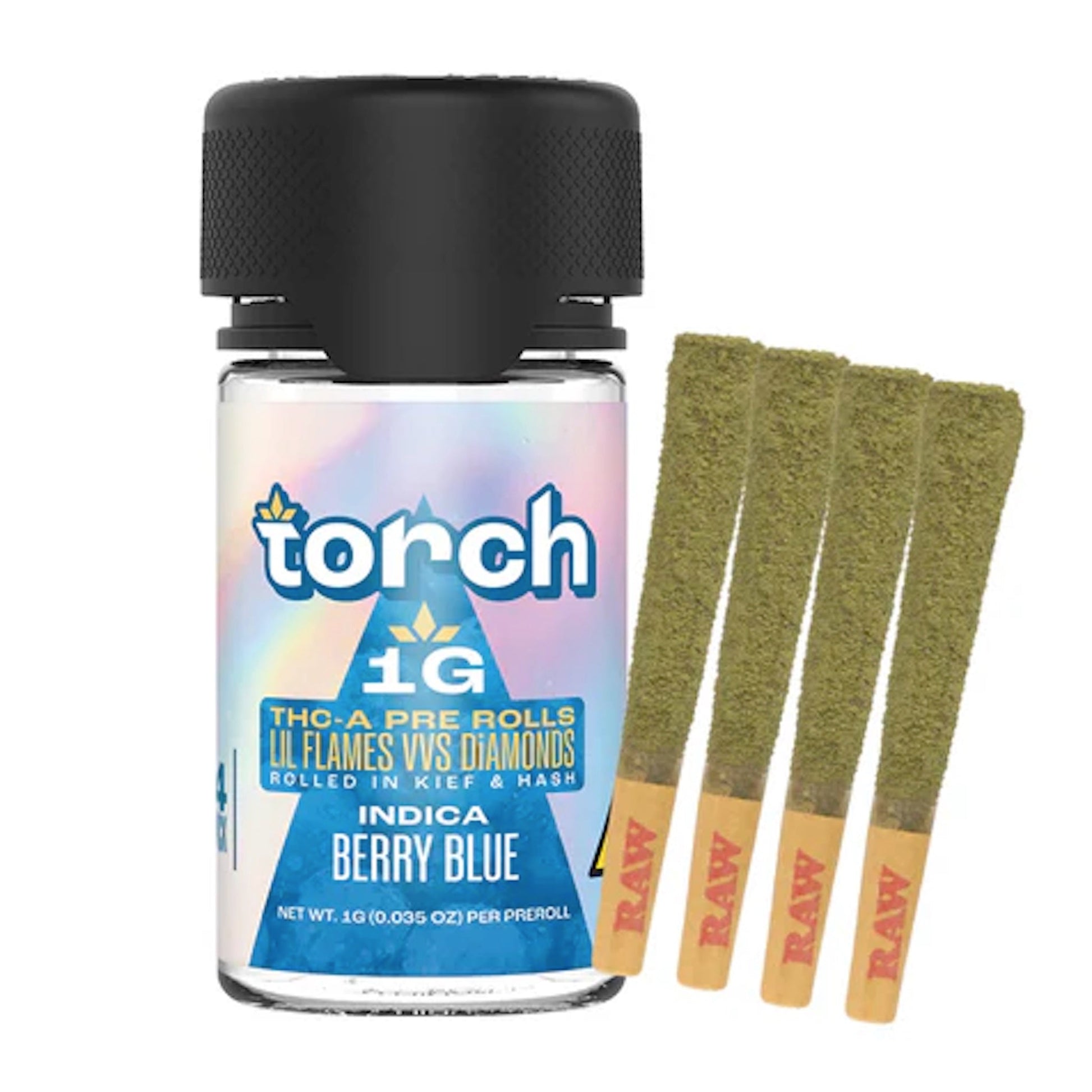 Torch Dog Walkers THC-A Pre-Rolls 1g 4ct