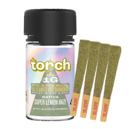 Torch Dog Walkers THC-A Pre-Rolls 1g 4ct