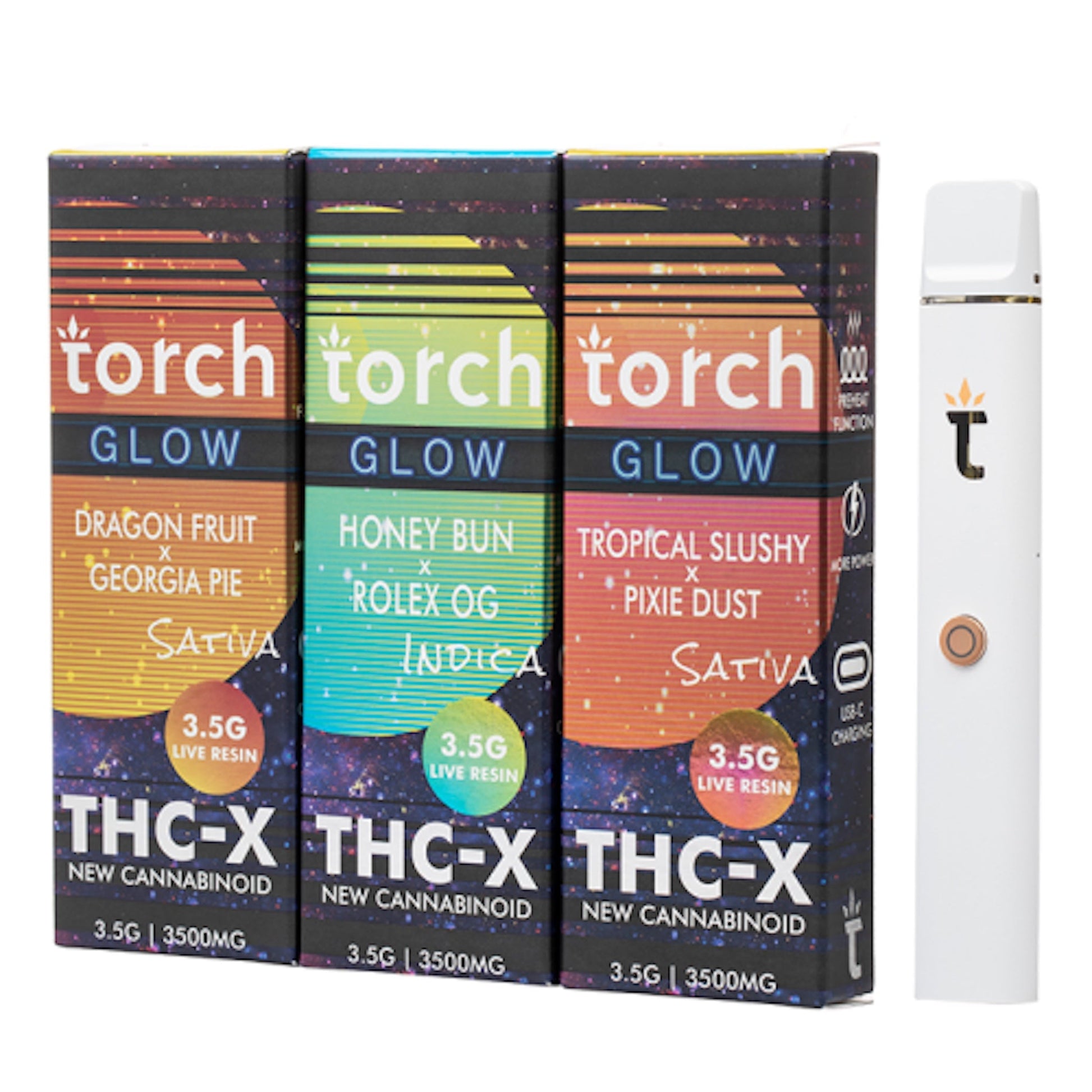 Torch Glow THC-X Vaporizer 3500mg