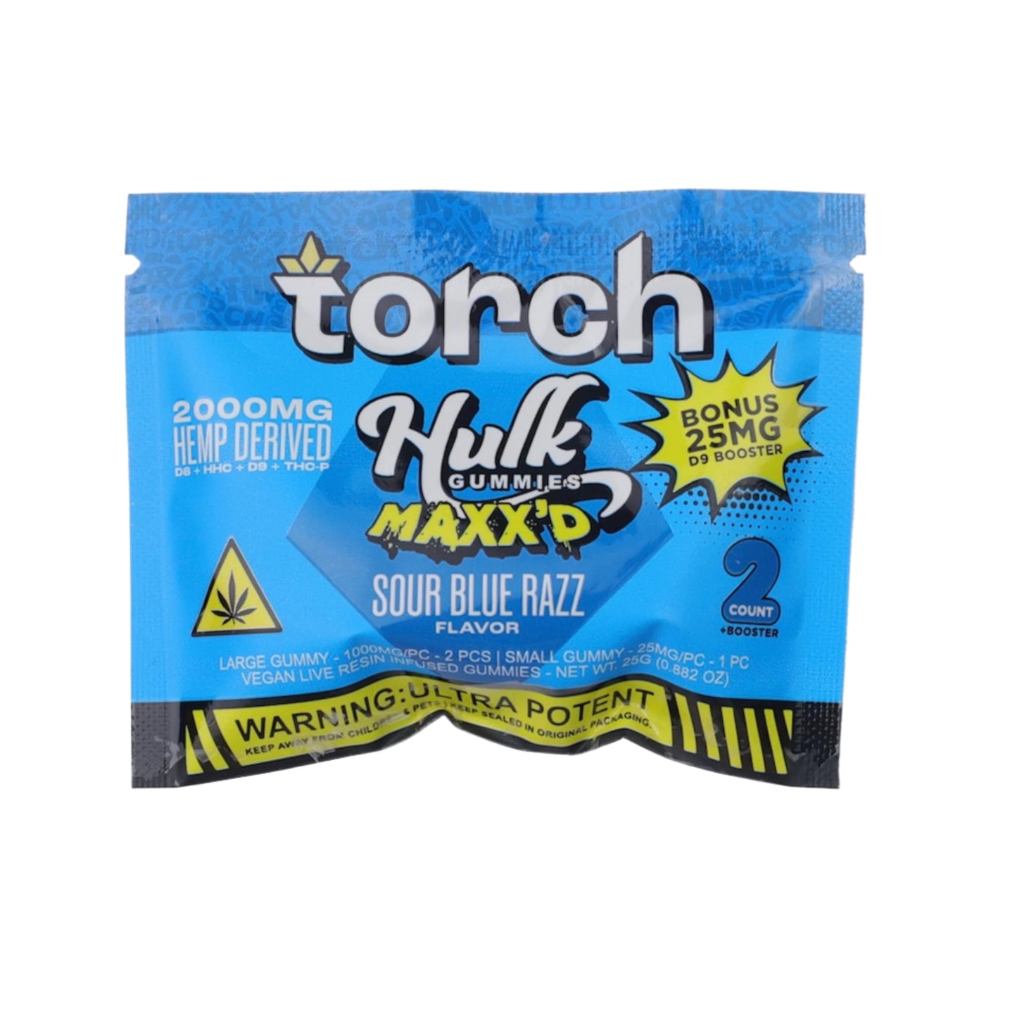 Torch Gravity Hulk Gummies 2000mg