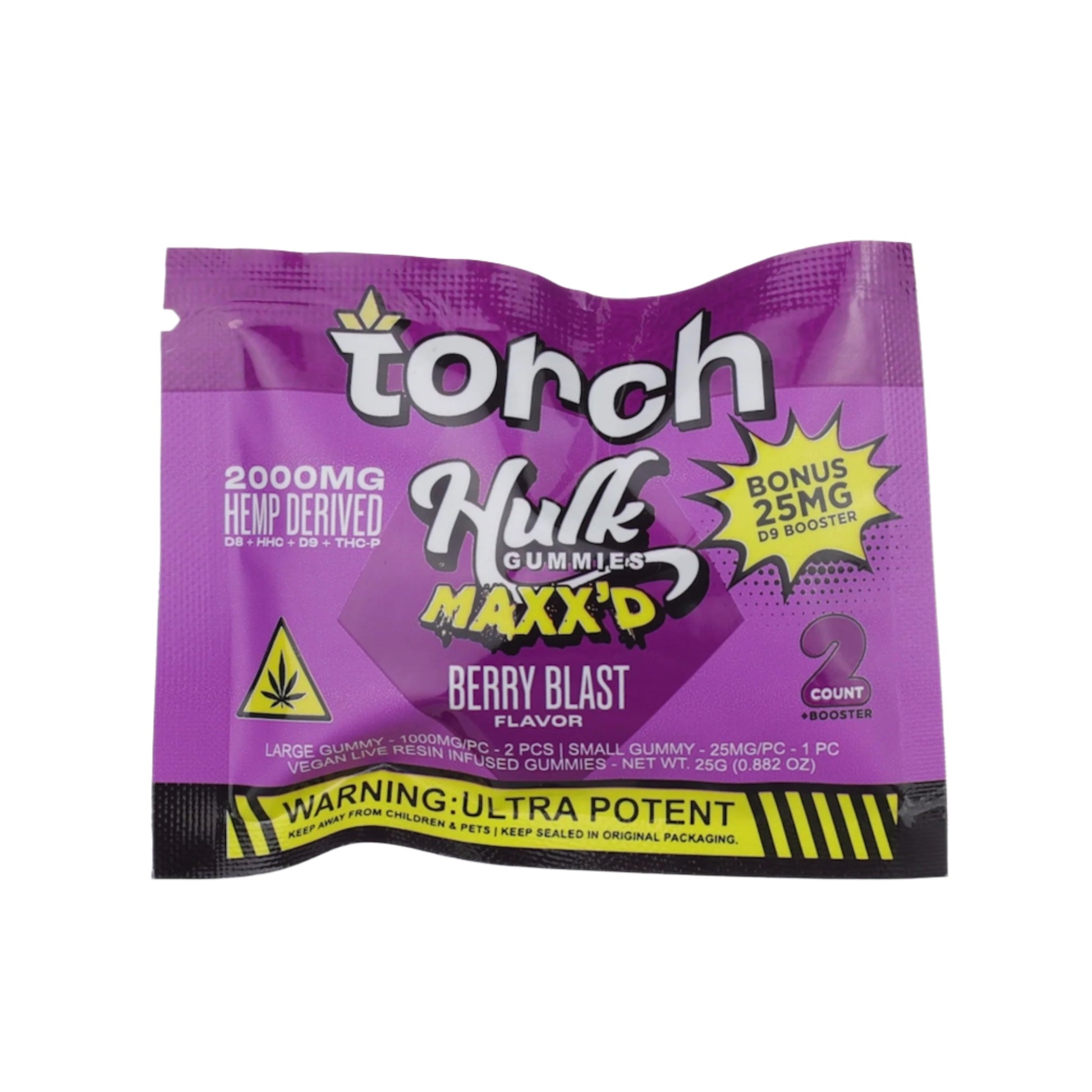 Torch Gravity Hulk Gummies 2000mg