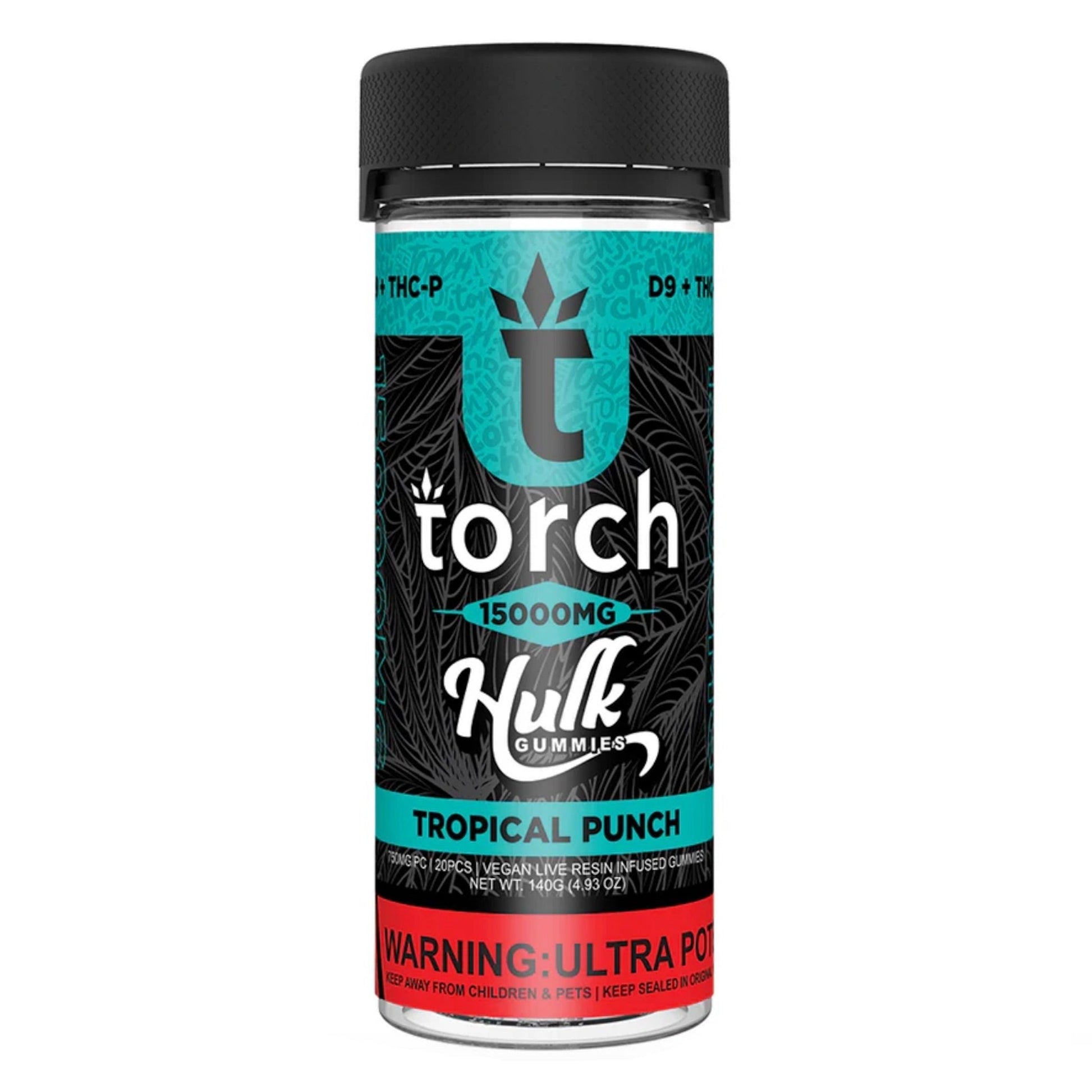 Torch Hulk Tropical Punch Gummies 15000mg