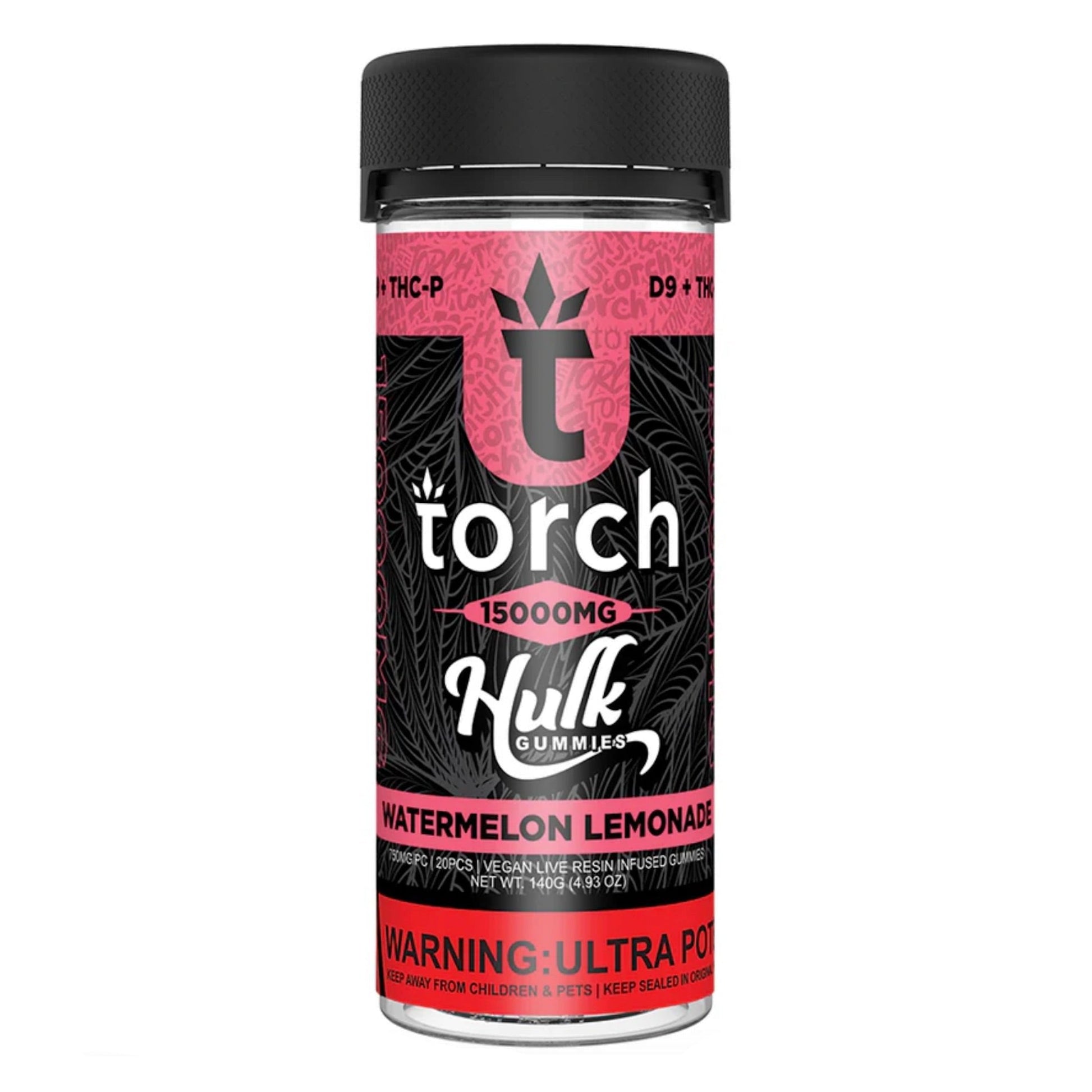Torch Hulk Watermelon Lemonade Gummies 15000mg
