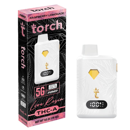 Torch Live Rosin THC-A Vaporizer 5000mg