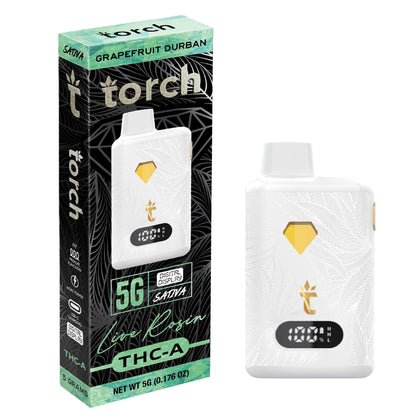 Torch Live Rosin THC-A Vaporizer 5000mg
