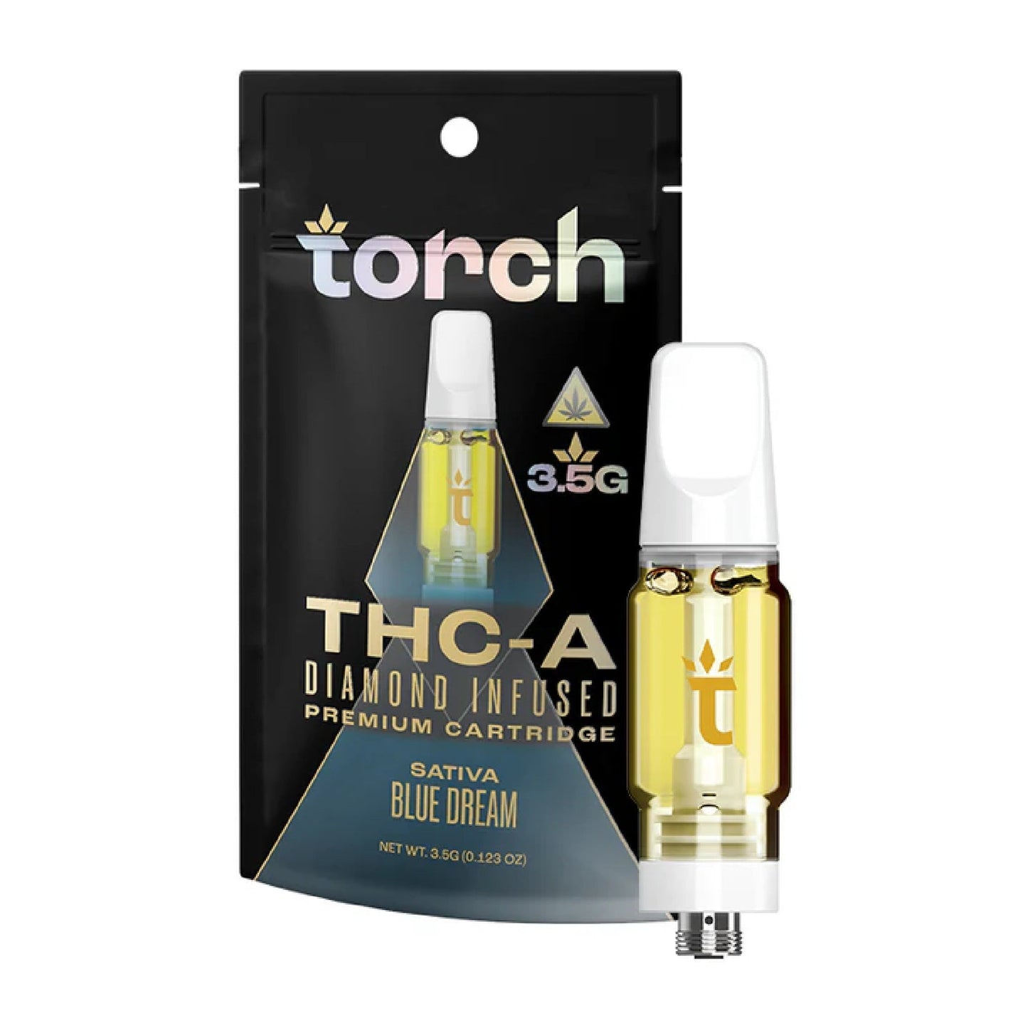 Torch Premium THC-A Diamond Infused Cartridge 3500mg
