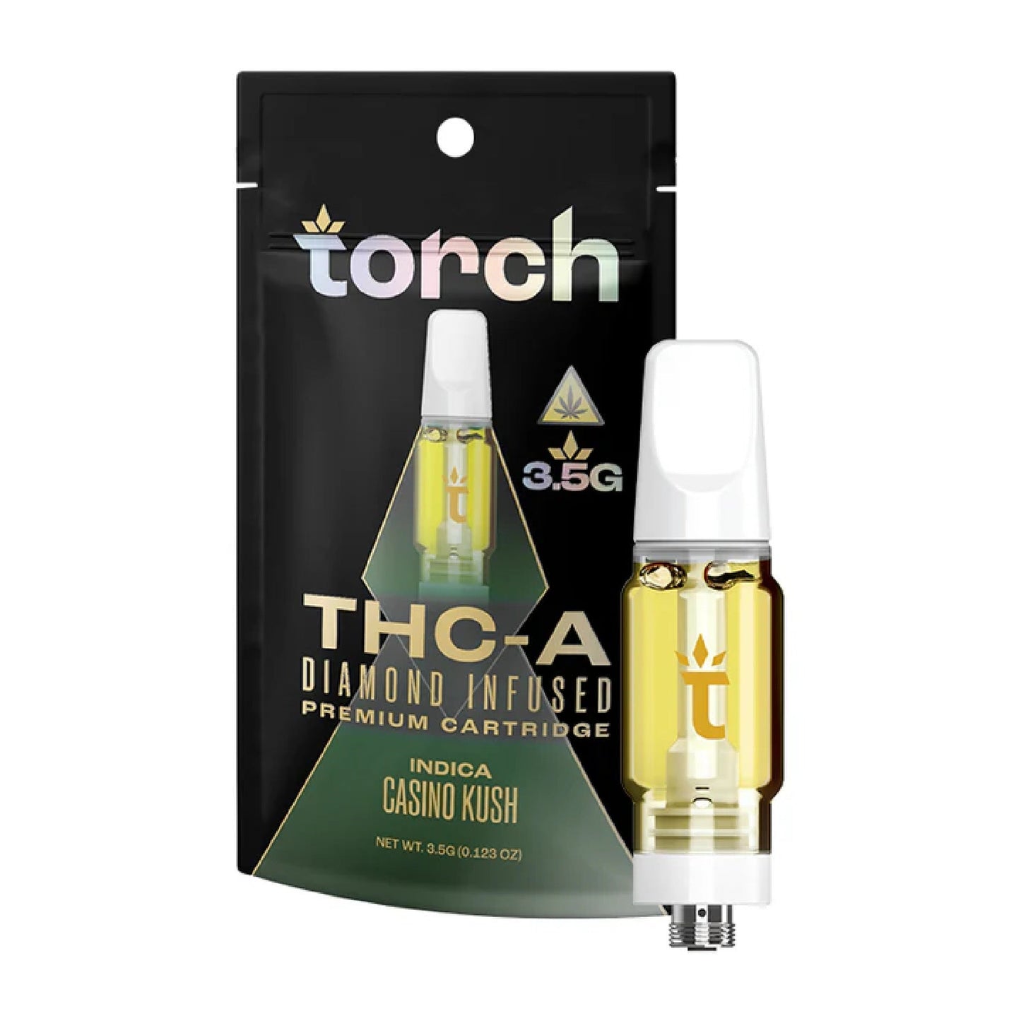 Torch Premium THC-A Diamond Infused Cartridge 3500mg