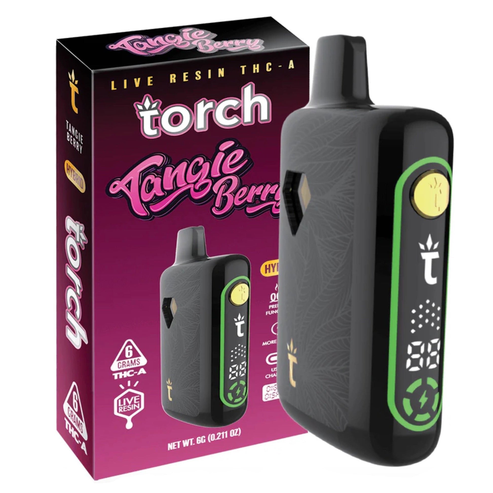 Torch Pulse Live Resin THC-A Vaporizer 6000mg