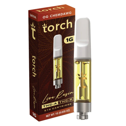 Torch THC-A Live Resin Cartridge 1000mg