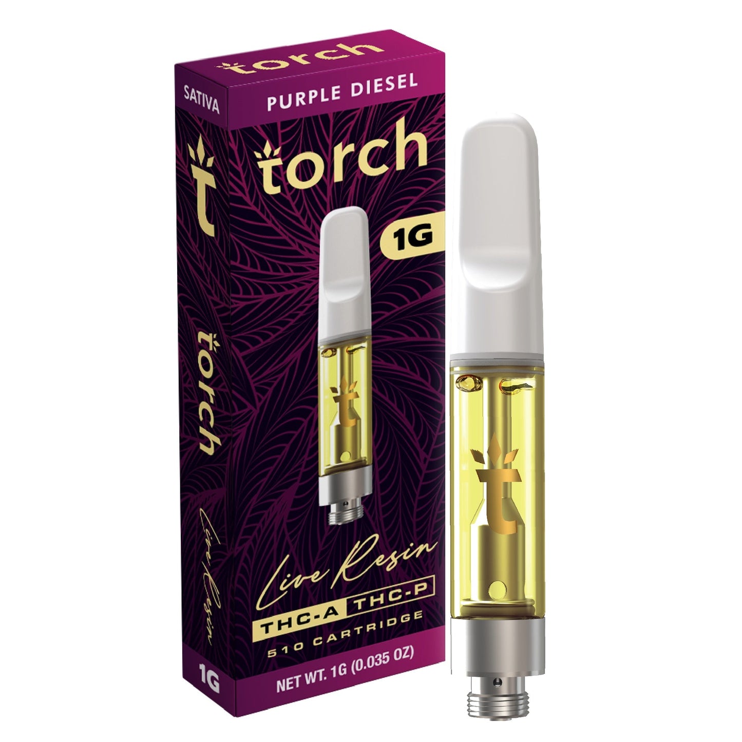 Torch THC-A Live Resin Cartridge 1000mg