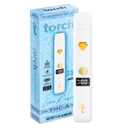 Torch THC-A Live Rosin Vaporizer 2500mg