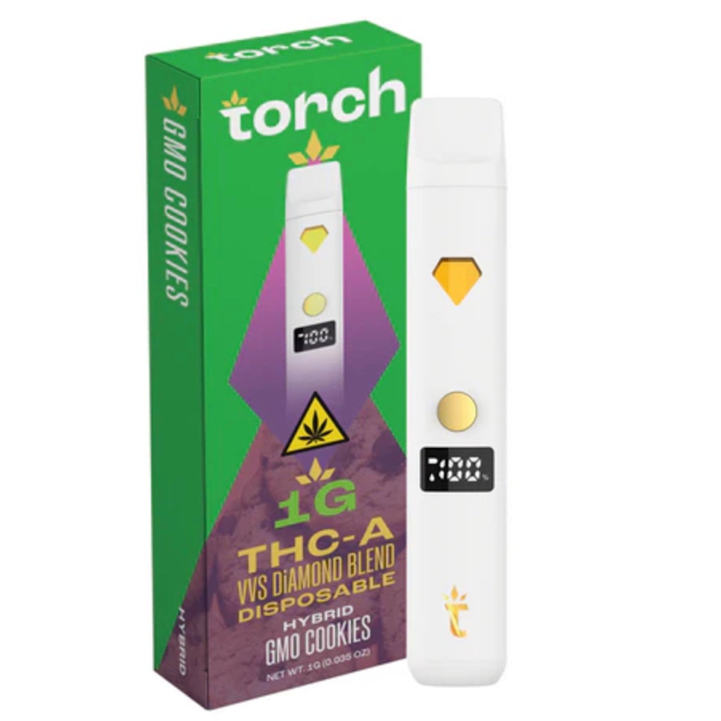 Torch VVs THC-A Diamond Vaporizer 1000mg