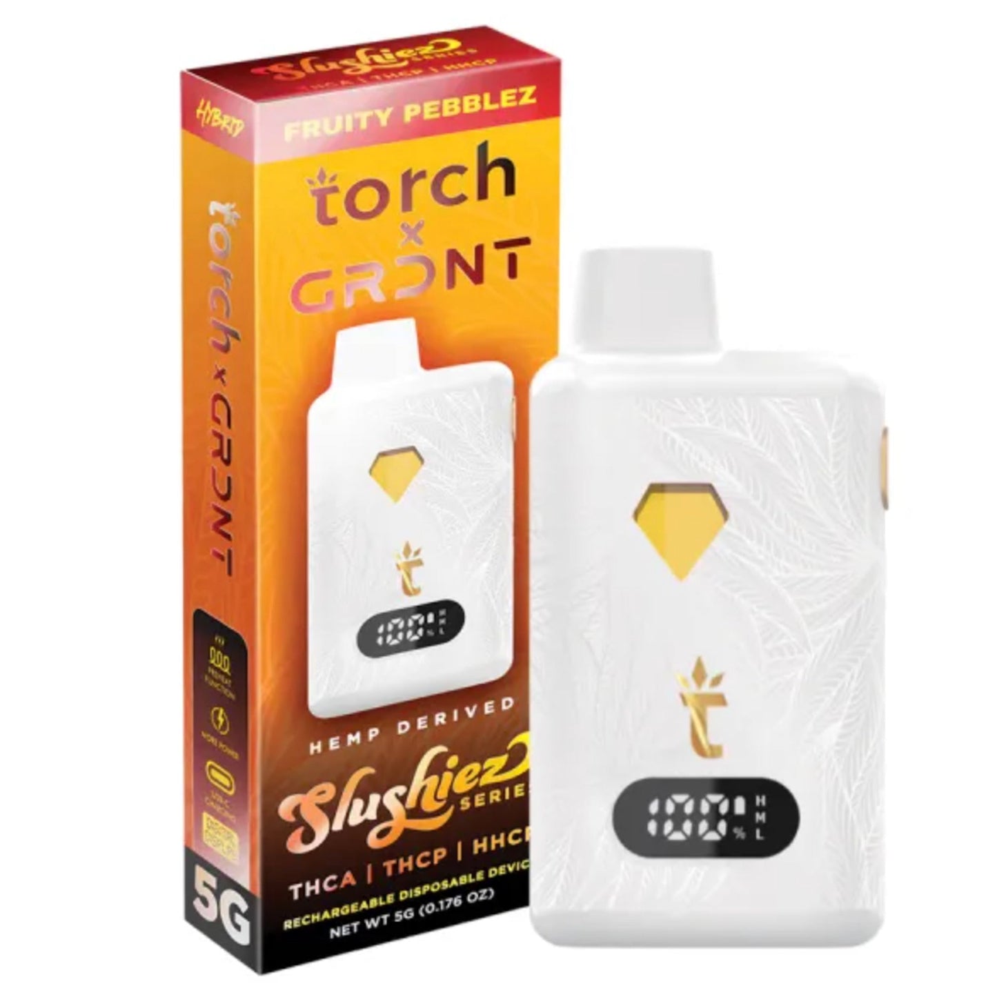 GRDNT Torch X THC-A Blend Vaporizer 5000mg