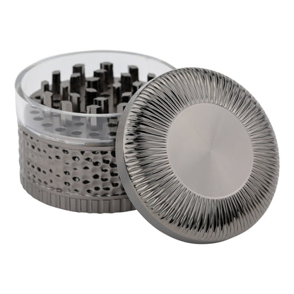 Everything 420 Transparent Lotus Grinder 63mm