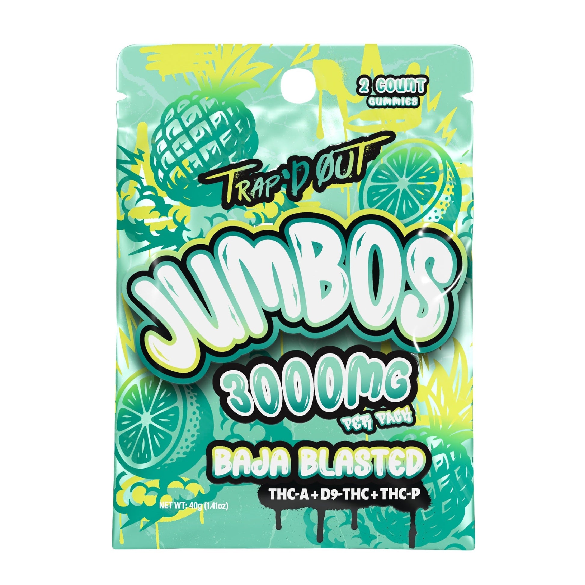 Hixotic Trap'd Out Jumbo Gummies 3000mg 2ct