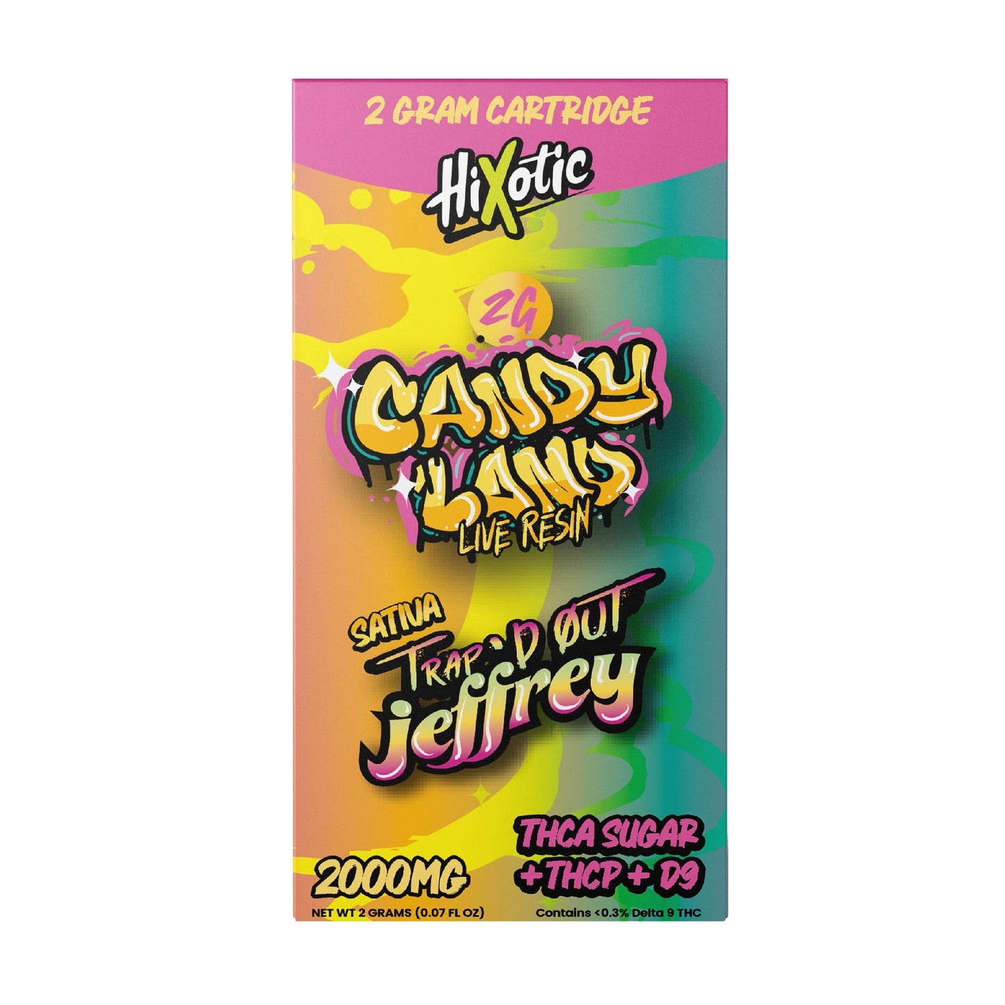 Hixotic Trapd Out Jeffrey Blend Cartridge 2000mg