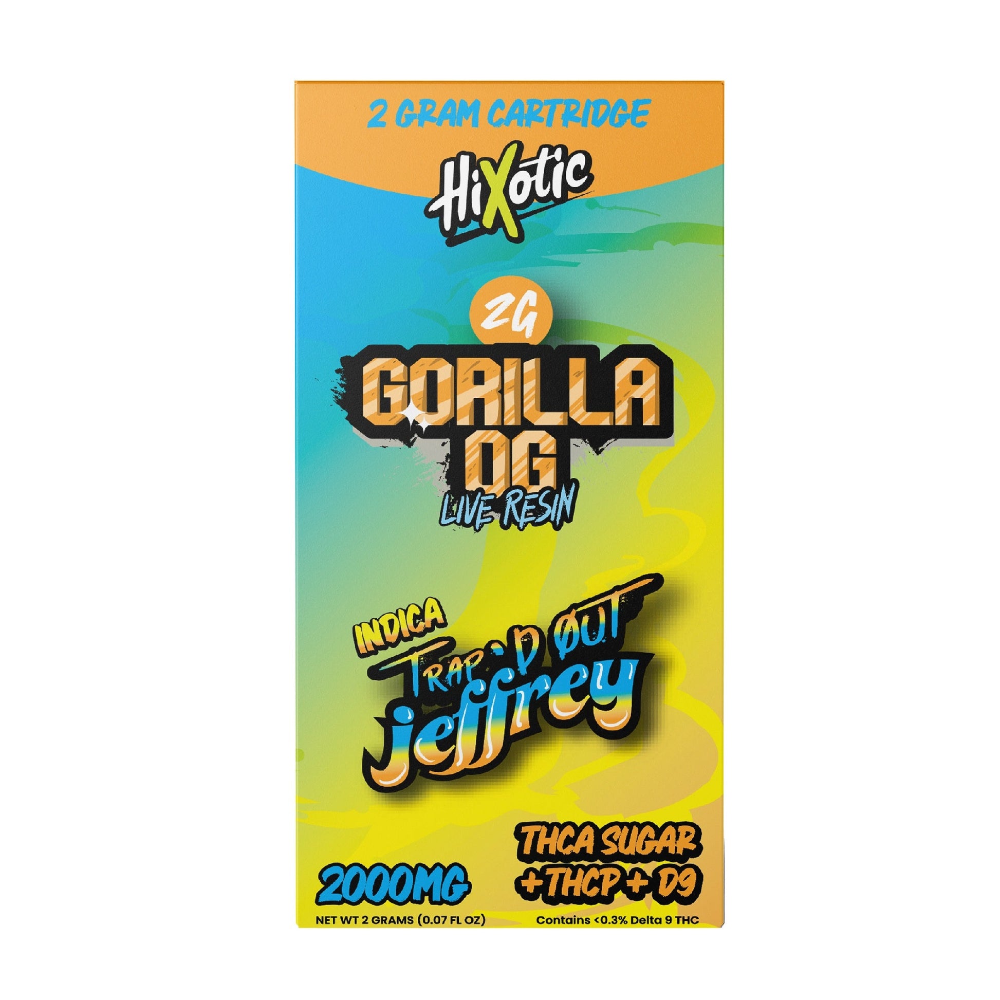 Hixotic Trapd Out Jeffrey Blend Cartridge 2000mg
