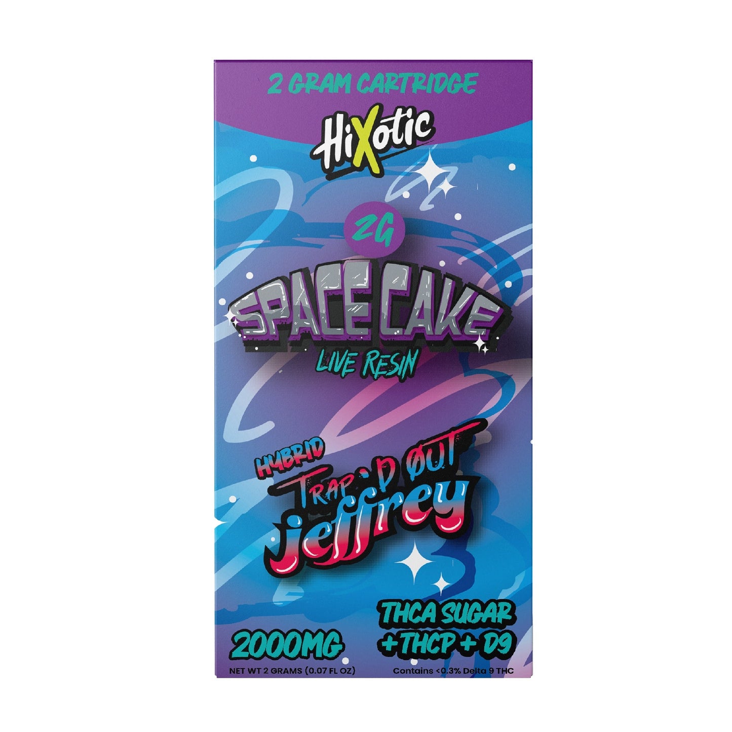 Hixotic Trapd Out Jeffrey Blend Cartridge 2000mg