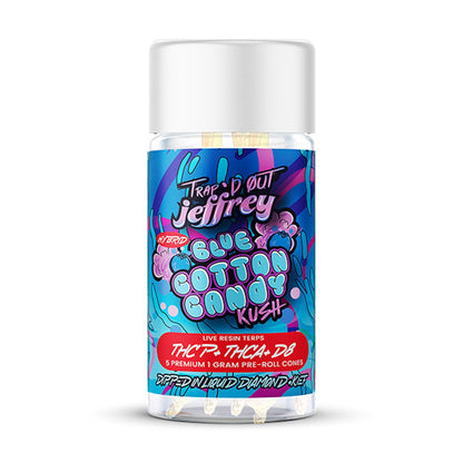 Hixotic Trapd Out Jeffrey Blend THC-A THC-P Delta 8 Pre-Rolls 5ct