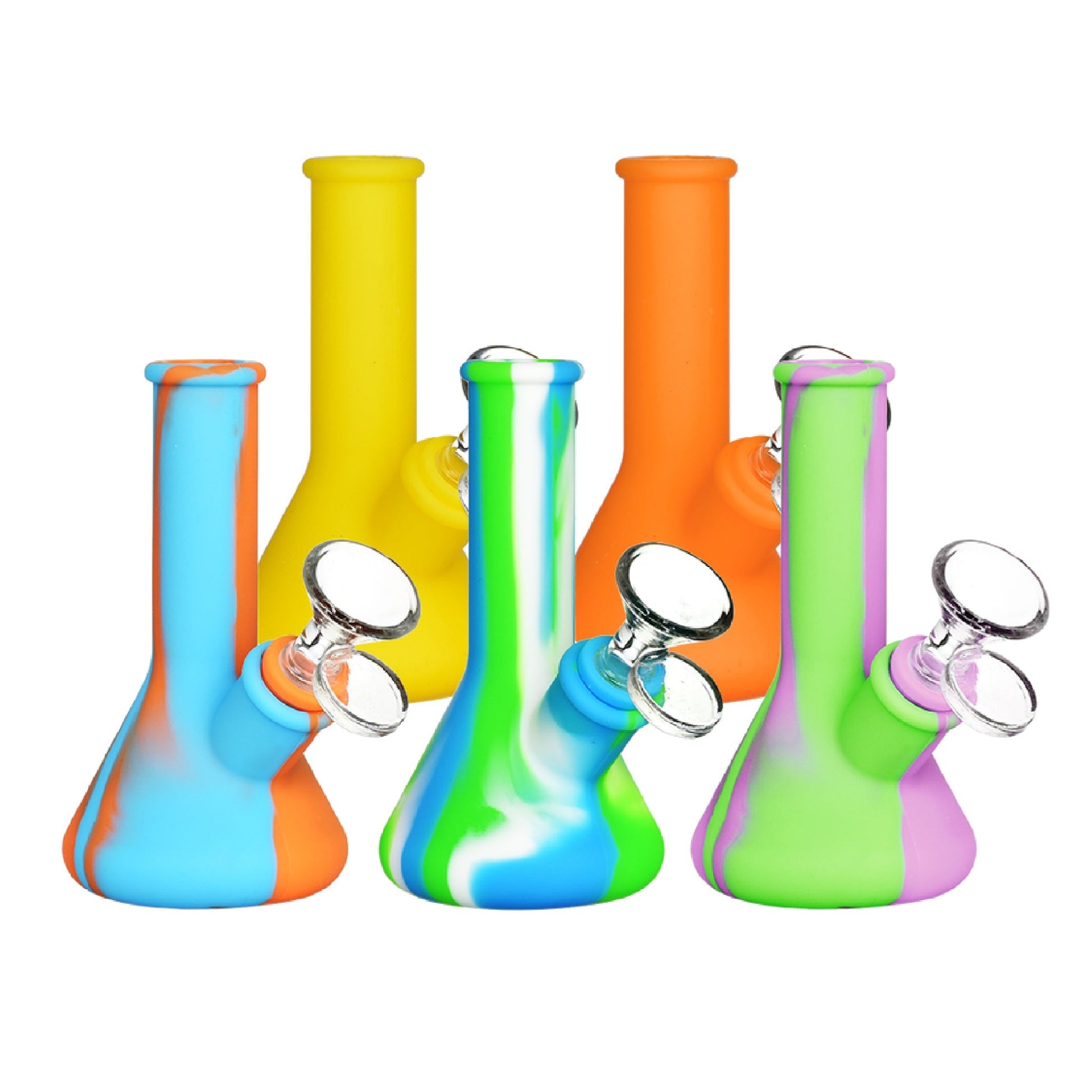 Traveler Silicone Beaker Bong 5in