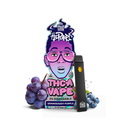 Tre House ItsPurple THC-A Vaporizer 2000mg