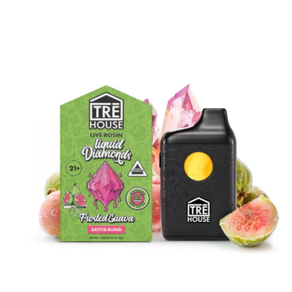 Tre House Live Rosin Liquid Diamonds Vaporizer 3500mg