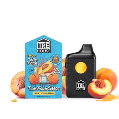 Tre House Live Rosin THC-A Vaporizer 3500mg