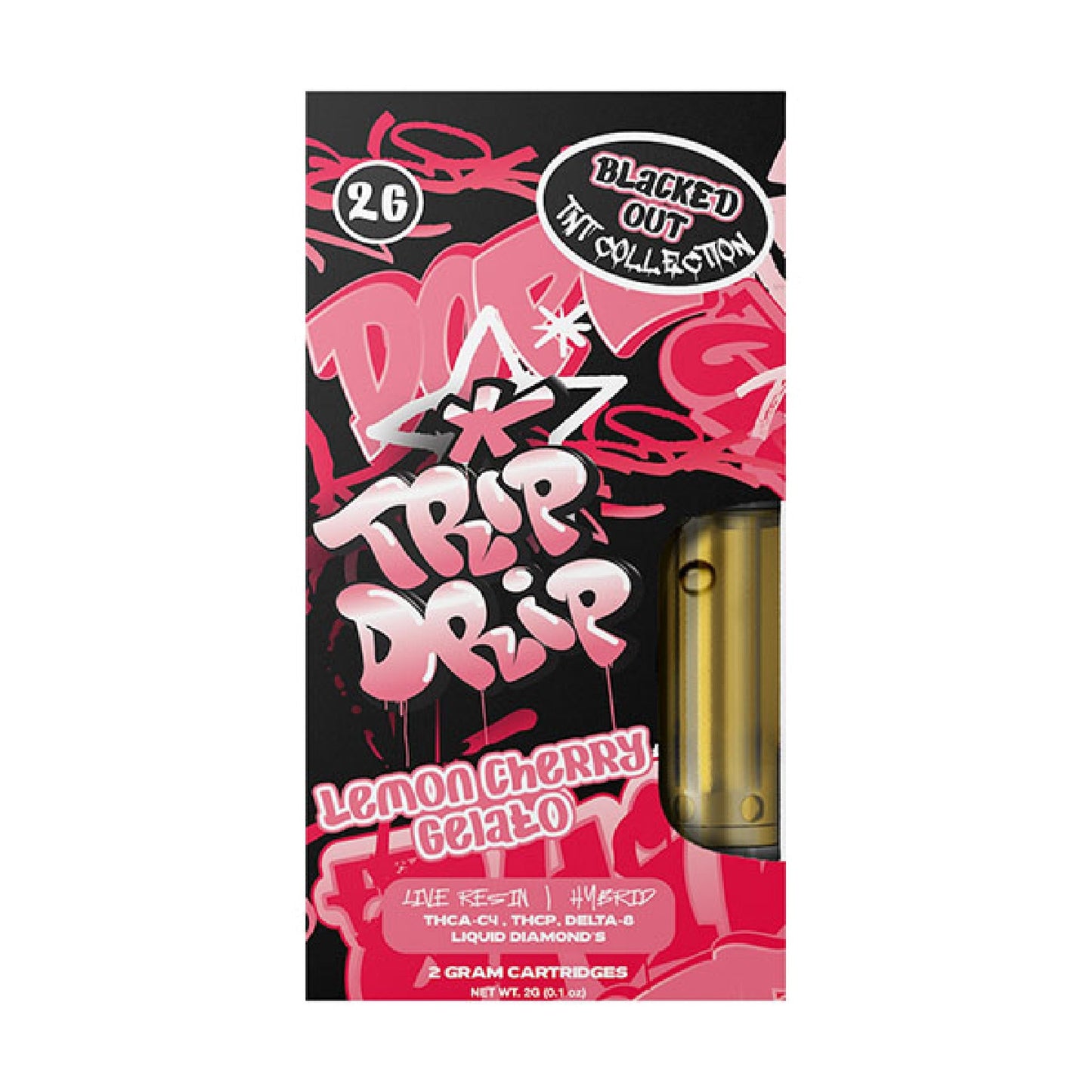 Trip Drip Black Out TNT Collection Cartridge 2000mg