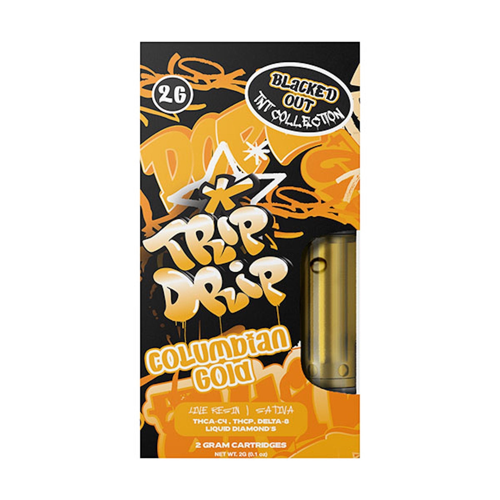 Trip Drip Black Out TNT Collection Cartridge 2000mg