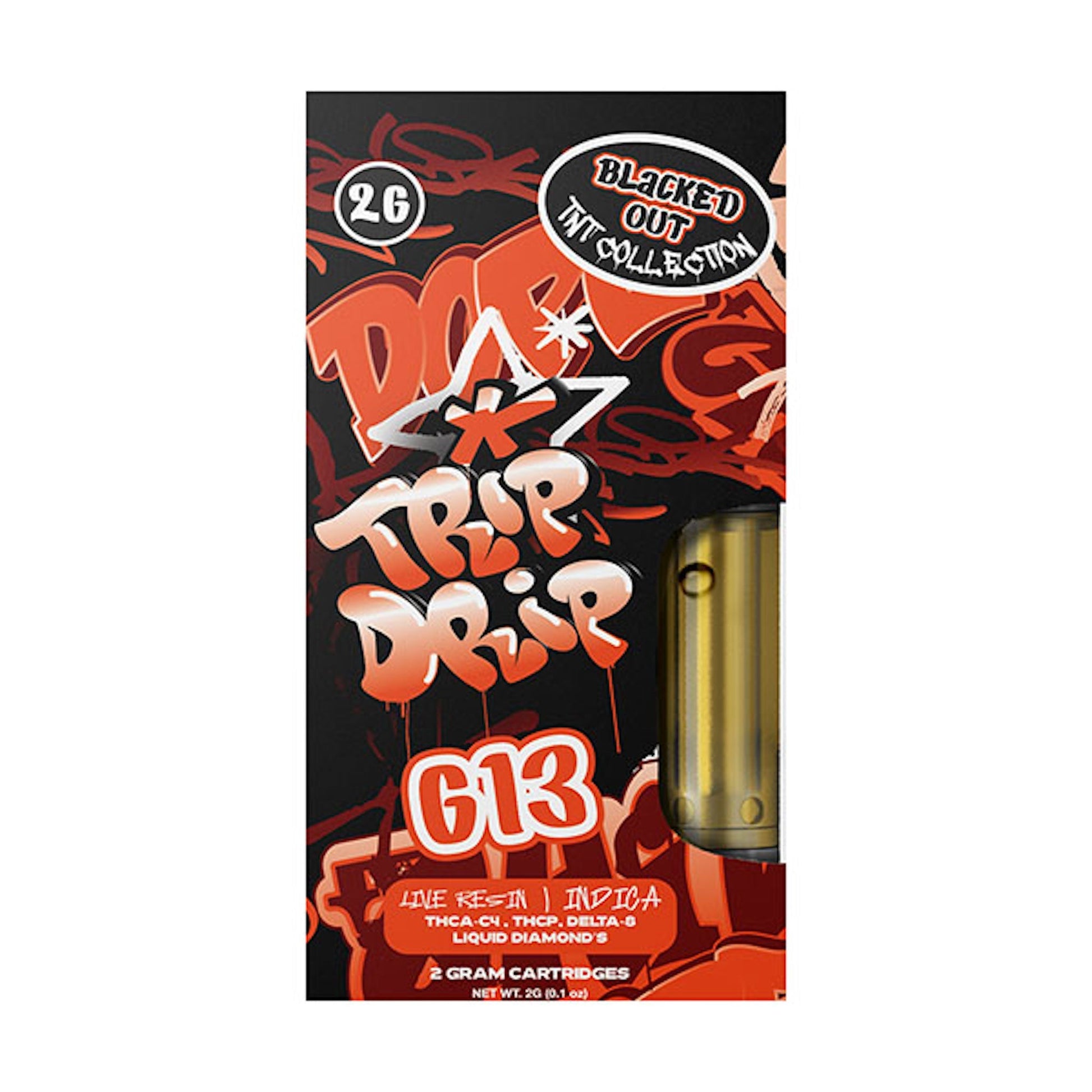 Trip Drip Black Out TNT Collection Cartridge 2000mg