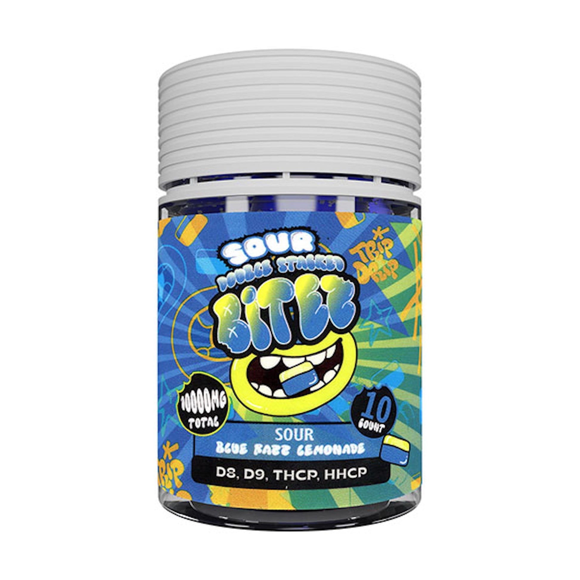 Trip Drip Sour Double Stacked Bites 10000mg