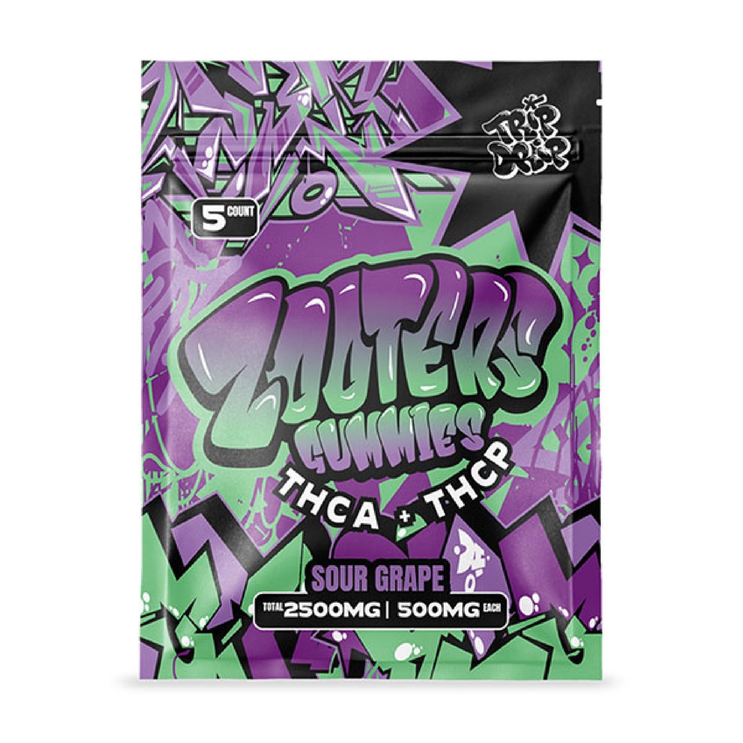 Trip Drip Zooters HHC THC-P Gummies 2500mg 5ct