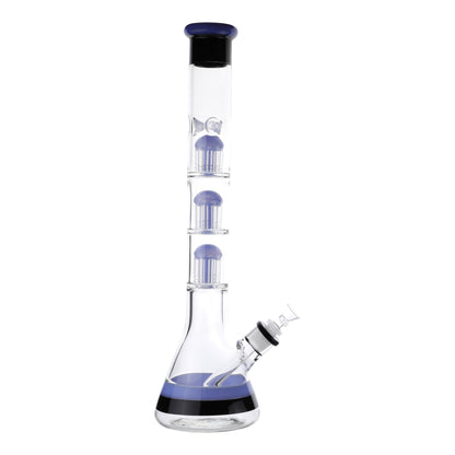 Royal Glass Triple Dipped Tree Perc Bong 18in